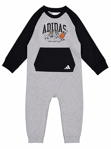 Adidas Baby Boys' Raglan Sleeve Bodysuit - CookiesKids.com