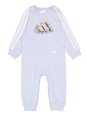 Adidas Baby Boys' Onsie Sport Tracksuit with Three Stripe Accent - CookiesKids.com