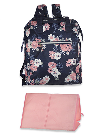 Baby Essentials Baby Girls' 7-Pocket diaper bag - CookiesKids.com