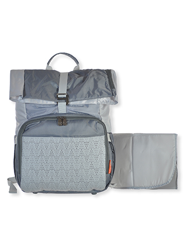 Fisher-Price Baby Maverick Roll Top Diaper Backpack - CookiesKids.com