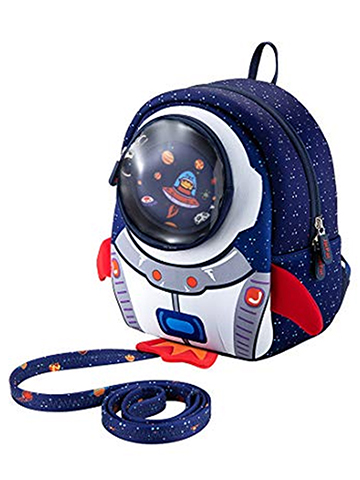 Willow & Wyatt Boys' Astronaut Toddler Harness Backpack - CookiesKids.com