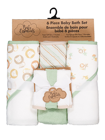 Baby Essentials 6-Piece Bath Set - CookiesKids.com
