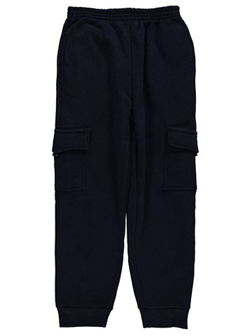 Quad Seven Big Boys’ “Fleece Cargo” Joggers (Sizes 8 – 20) - CookiesKids.com