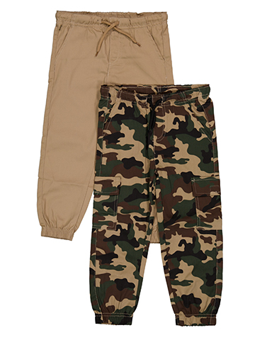 Quad Seven Boys' Joggers and Cargo Pants Set 2-Piece - CookiesKids.com