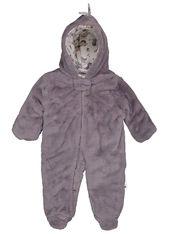 Duck Duck Goose Boys' Fuzzy Hooded Dinosaur Snowsuit - CookiesKids.com