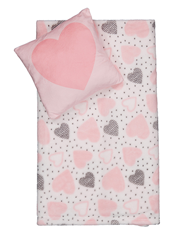 T Is For Toddler Blanket and Pillow Set - CookiesKids.com