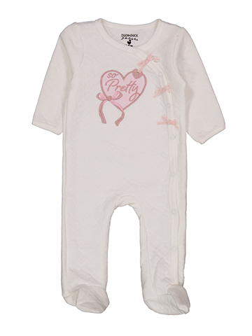 Duck Duck Goose Baby Girls' So Pretty Footie Sleeper Pajamas - CookiesKids.com