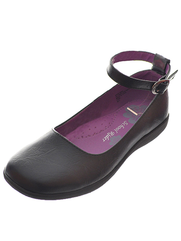 School Rider Girls’ “Audrey” Mary Janes (Youth Sizes 5 – 10) - CookiesKids.com