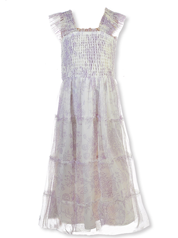 Amy Byer Girls' Tiered Cloud Dress - CookiesKids.com