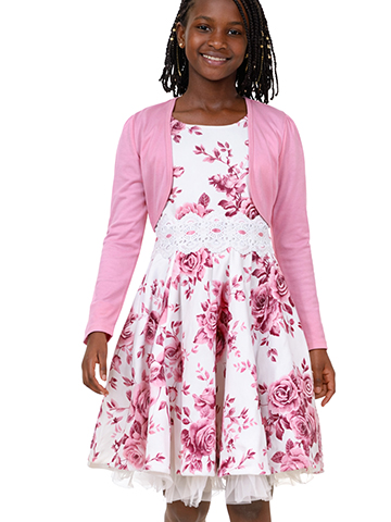 Amy Byer Girls' 2-Piece Sweater Cardigan Set Outfit - CookiesKids.com