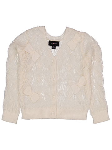 Amy Byer Girls' Button Up Sweater Cardigan - CookiesKids.com