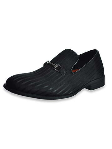 Jodano Boys Velvet Buckle Slip-On Shoes - CookiesKids.com