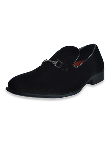 Jodano Boys' Velvet Buckle Shoes - CookiesKids.com
