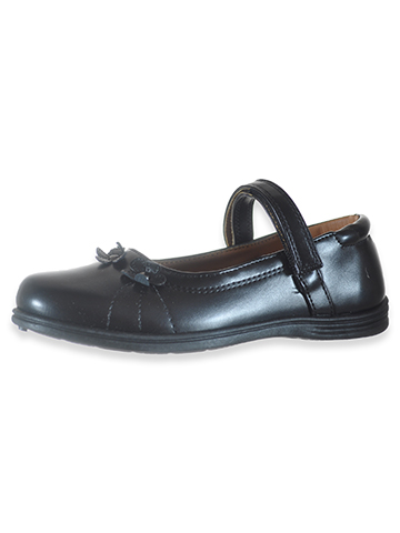Angels Girls' One-Strap Flower Dress Shoes - CookiesKids.com