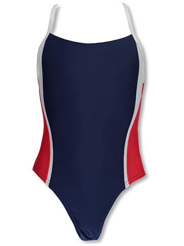 Famous Maker Girls' Splash 1-Piece Swimsuit - CookiesKids.com