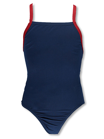 Famous Maker Girls' Edge 1-Piece Swimsuit - CookiesKids.com