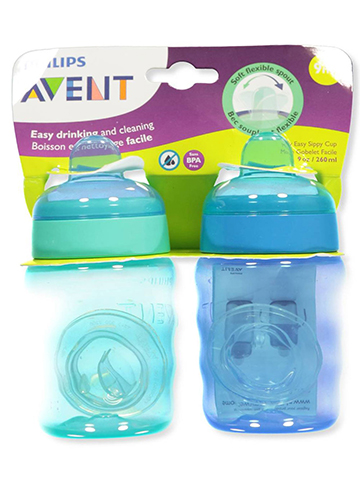 Avent 2-Pack My Easy Sippy Cup (9 oz.) - CookiesKids.com