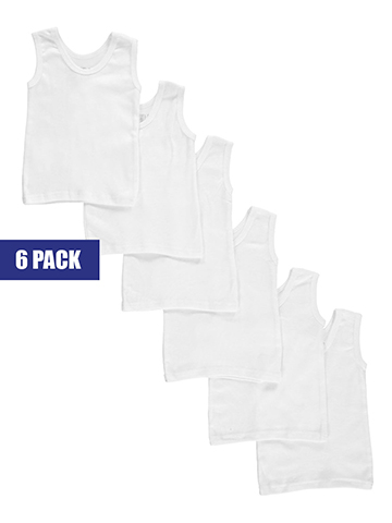 Bambini Unisex Baby 6-Pack Tank Tops - CookiesKids.com