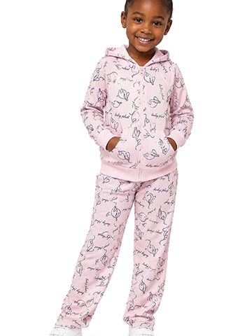 Baby Phat Girls' Zip-Up Hoodie and Pants Set - CookiesKids.com