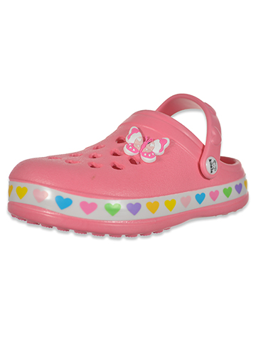 Koala Girls' Butterfly Charmed Clogs - CookiesKids.com