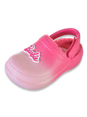 Barbie Girls' Faux-Fur Lined Clogs - CookiesKids.com