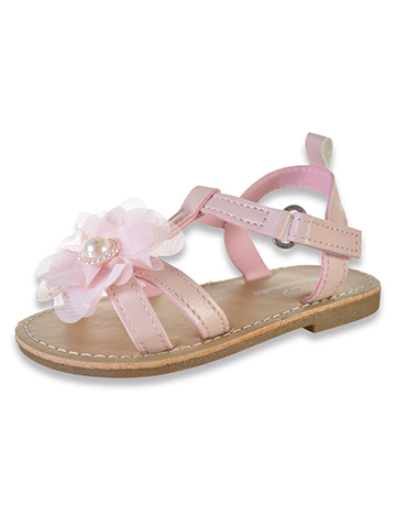 Koala Baby Baby Girls' Chiffon Pearl Sandal - CookiesKids.com