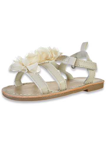 Koala Baby Baby Girls' Patent Chiffon Sandals - CookiesKids.com