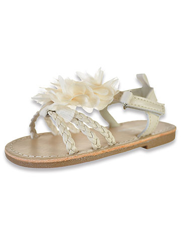 Koala Baby Baby Girls' Braided Chiffon Sandals - CookiesKids.com
