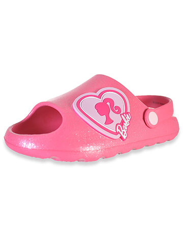 Barbie Girls' Glitter Clog Sandals - CookiesKids.com