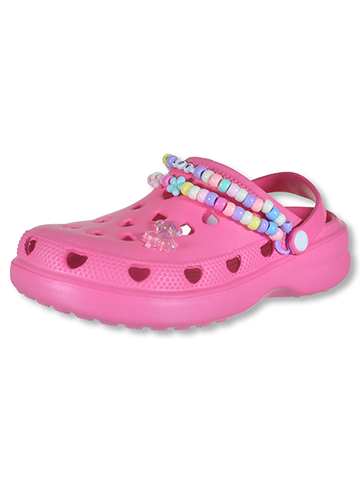 First Steps Girls' Smile Charm Clogs - CookiesKids.com