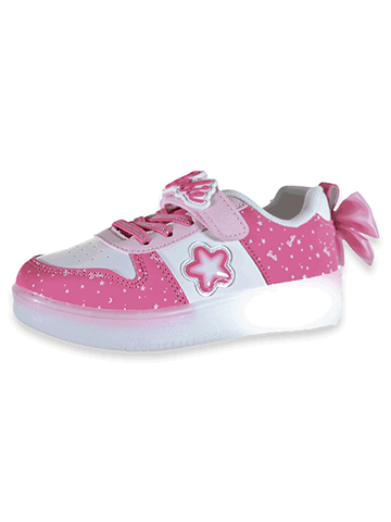 Barbie Girls' Light-Up Star Sneakers - CookiesKids.com