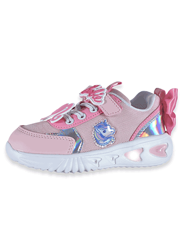 Barbie Girls' Unicorn Light-Up Sneakers - CookiesKids.com