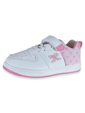 Stepping Stones Girls' Bow Sneakers - CookiesKids.com