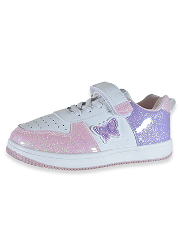 Stepping Stones Girls' Glitter Sneakers - CookiesKids.com