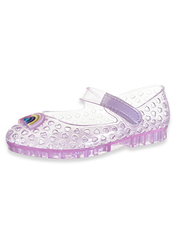 Stepping Stones Girls' Rainbow Jelly Sandals - CookiesKids.com