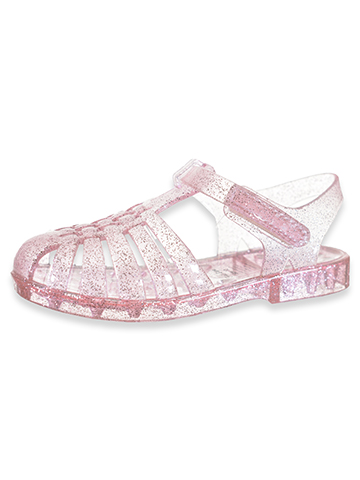 Stepping Stones Girls' Glitter Jelly Sandals - CookiesKids.com