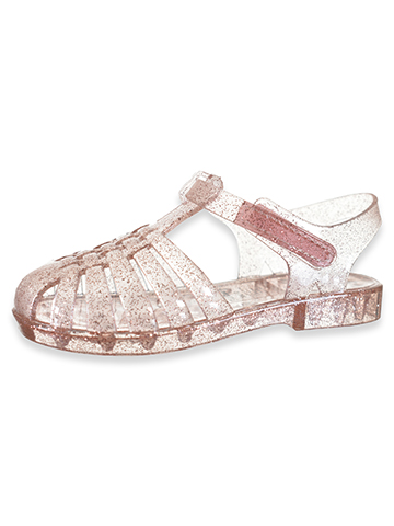 Stepping Stones Girls' Glitter Jelly Sandals - CookiesKids.com