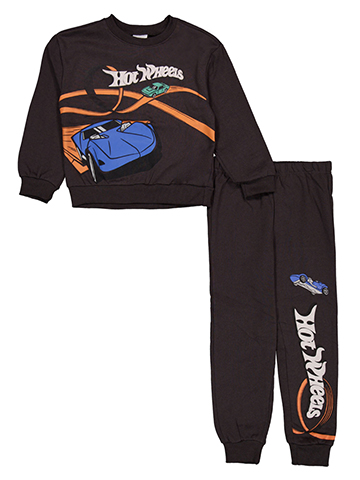 Hot Wheels Boys' Sweatshirt and Joggers Set - CookiesKids.com