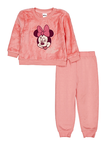 Girls' Disney Minnie Mouse Sweatshirt and Joggers Set - CookiesKids.com