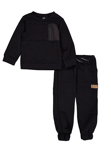 Body Glove Boys' 2-Piece Tricot Double Knit Sweatshirt and Joggers Set - CookiesKids.com