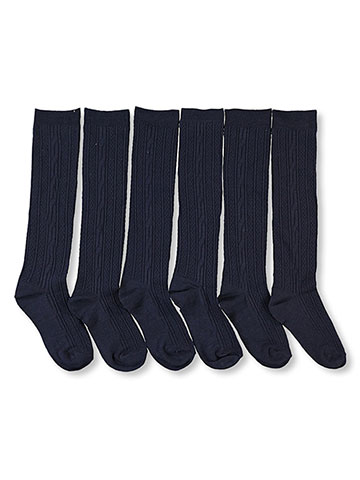 Blue Heaven Girls' 3-Pack Cable Knee Socks - CookiesKids.com
