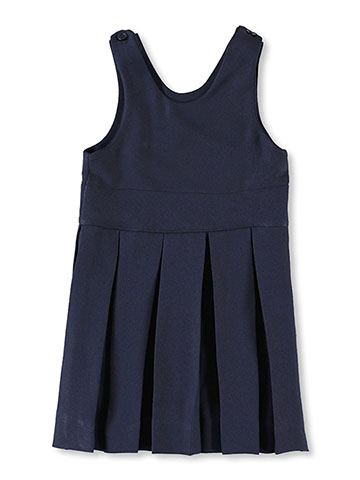 Cookie's Little Girls’ Pleated Jumper (Sizes 2 – 6X) - CookiesKids.com