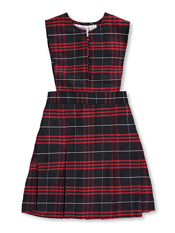 Cookie's Little Girls’ Slit Neck Jumper With Kick Pleats (Sizes 2T - 6X) - CookiesKids.com