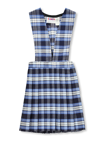 Cookie's Little Girls’ Slit Neck Jumper With Kick Pleats (Sizes 2T - 6X) - CookiesKids.com