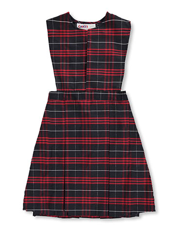Cookie's Big Girls’ Slit Neck Jumper With Kick Pleats (Sizes 7 - 20) - CookiesKids.com