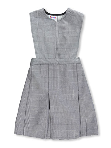 Cookie's Big Girls’ Slit Neck Jumper With Kick Pleats (Sizes 7 - 20) - CookiesKids.com