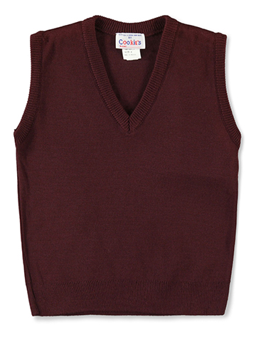 Cookie's Unisex V-Neck Sweater Vest (Sizes 4 - 7) - CookiesKids.com