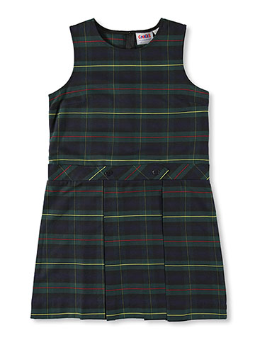 Cookies' Girls’ Plus Size Bib Front Jumper - CookiesKids.com