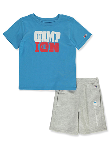 Champion Boys' Signature Shorts Sets - CookiesKids.com