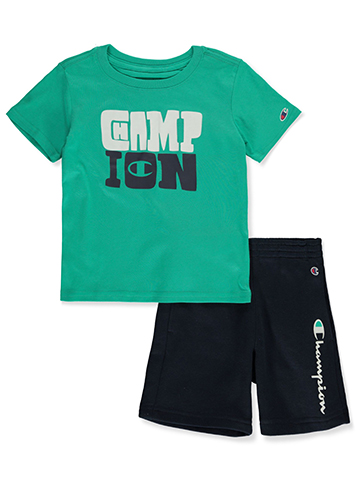 Champion Boys' Signature Shorts Sets - CookiesKids.com